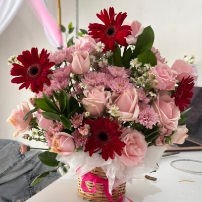 Elegant Flower Basket