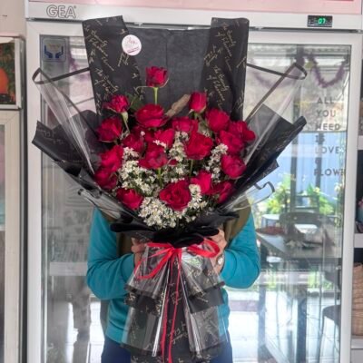 Jumbo 20 Stalks Rose Bouquet