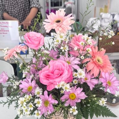 Elegant Mix Flower on  Basket