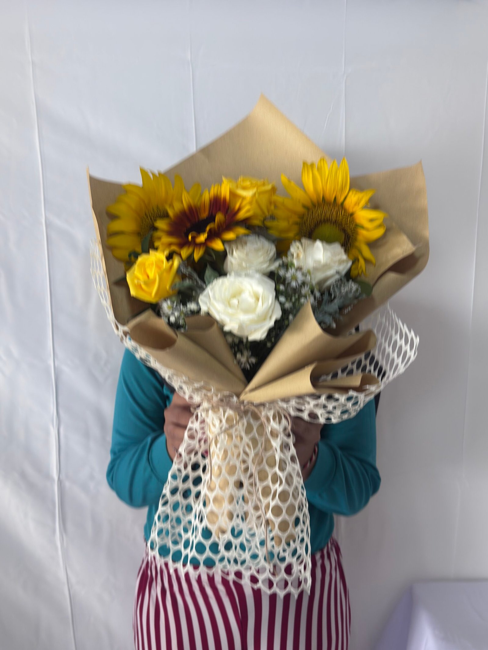 Sunflower & Rose Bouquet