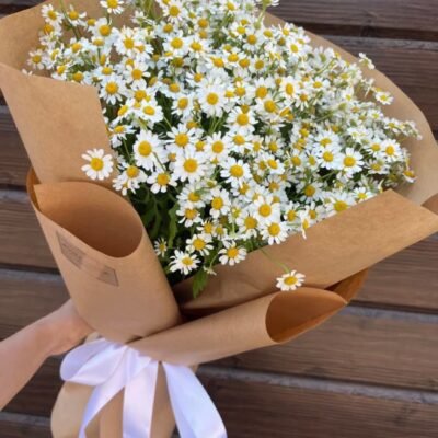 White Little Daisy Bouquet