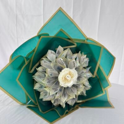 Money Bouquet Round Style Max 30 Sheets