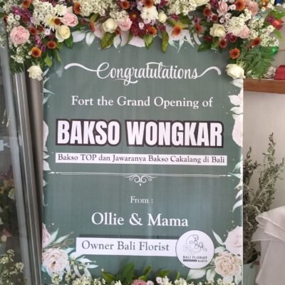 Papan Bunga 70x100 Full Flower