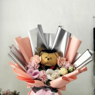 Buket Boneka Mix Artificial