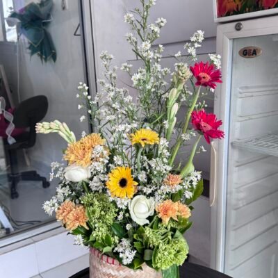 Traditional Flower Basket