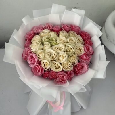 Love Rose  2 Shape with 40 - 50 Stalks
