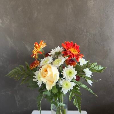 Summber Vibe on Glass Vase
